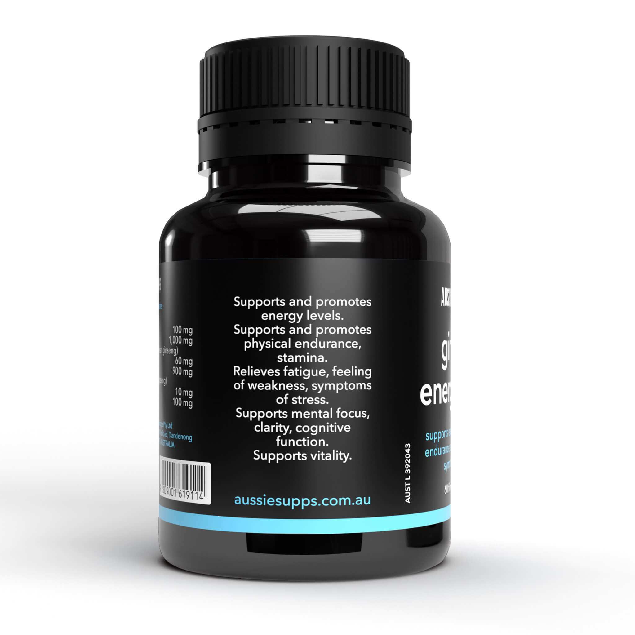 AussieSupps Ginseng Energy 2000
