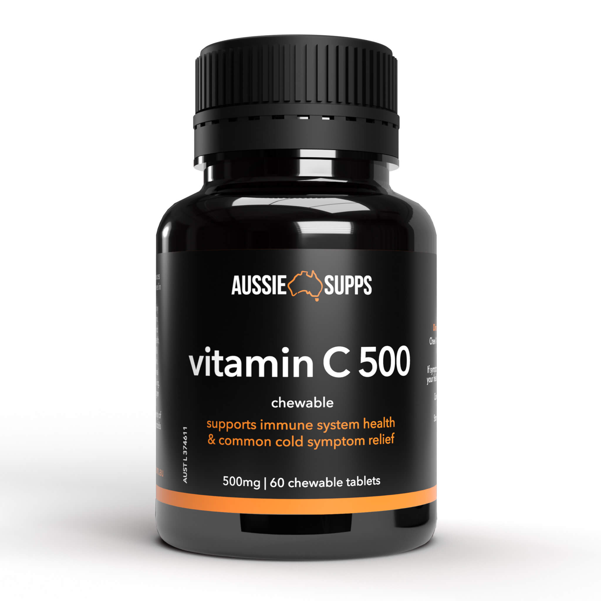 AussieSupps Vitamin C 500 Chewable