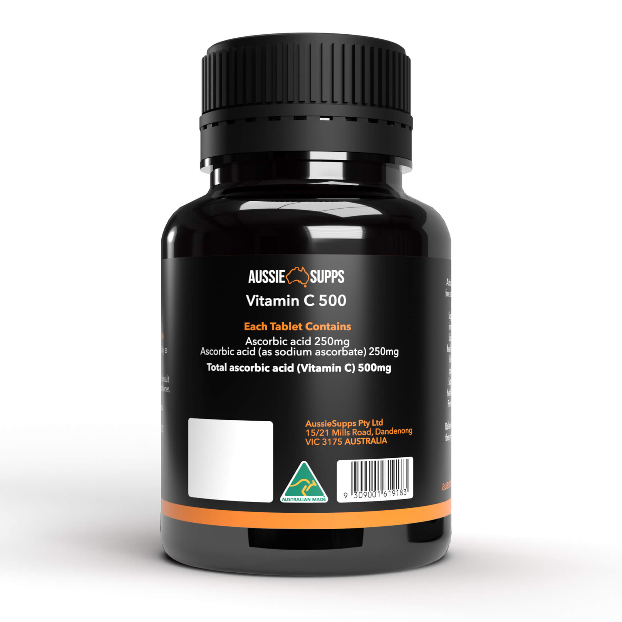 AussieSupps Vitamin C 500 Chewable