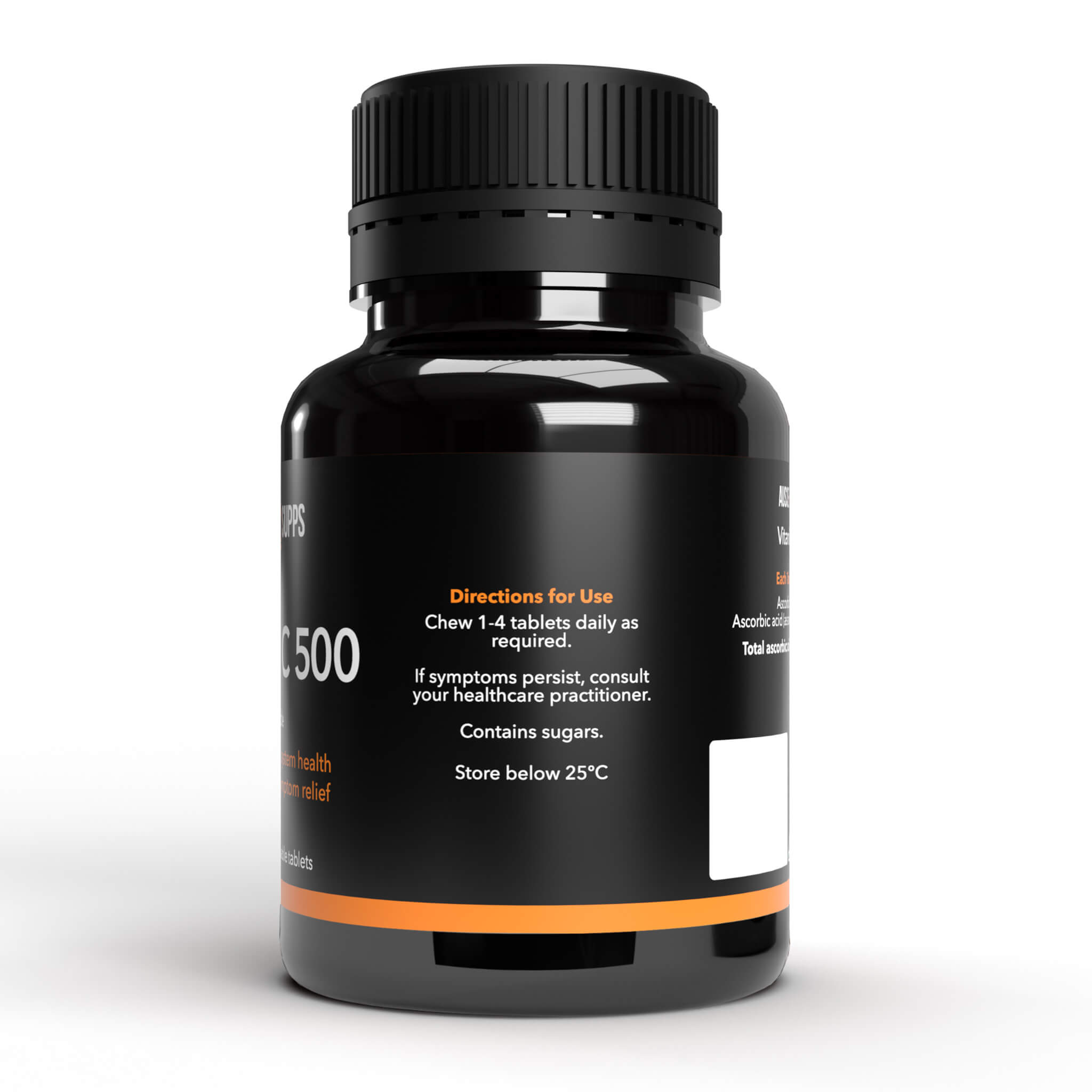 AussieSupps Vitamin C 500 Chewable