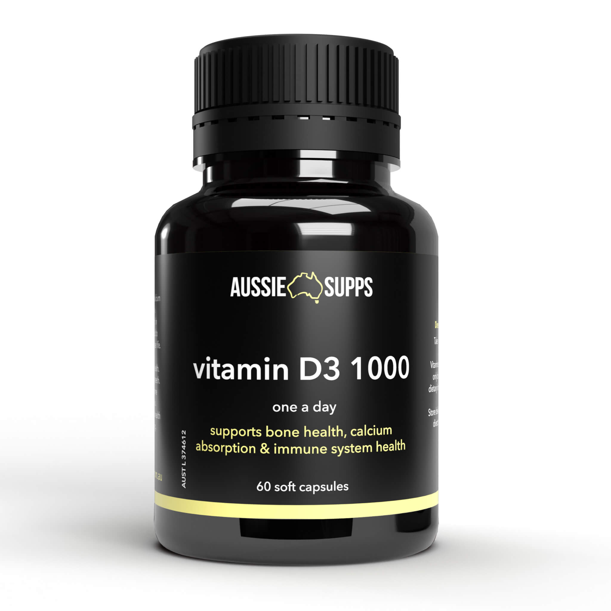 AussieSupps Vitamin D3 1000