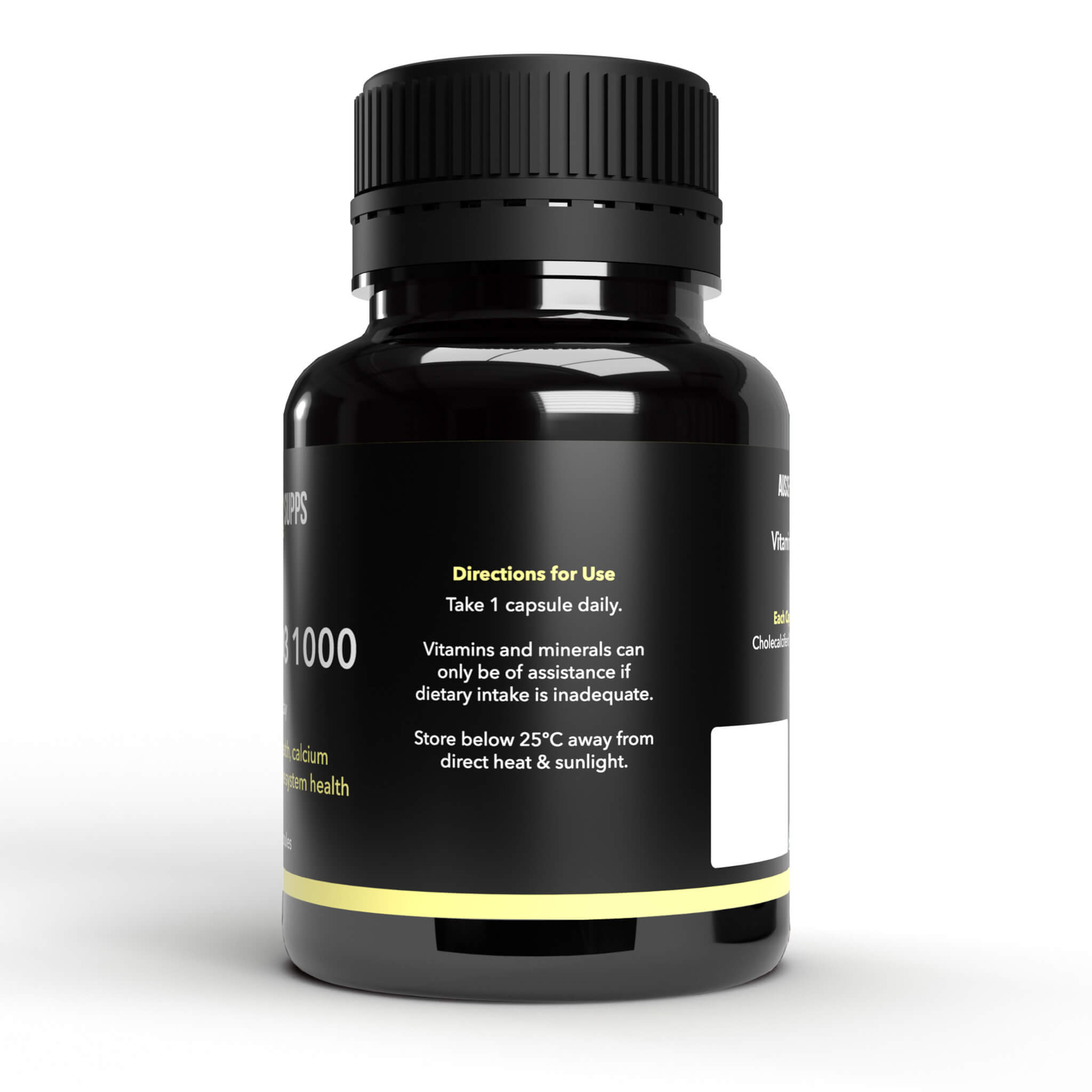 AussieSupps Vitamin D3 1000